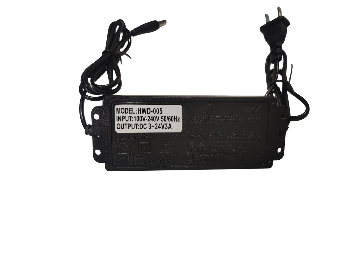 AC to DC Power Supply Adjustable 3-24v 3A