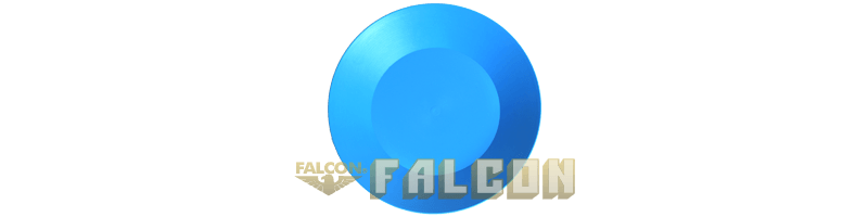 Falcon Gold Finishing Pan Blue