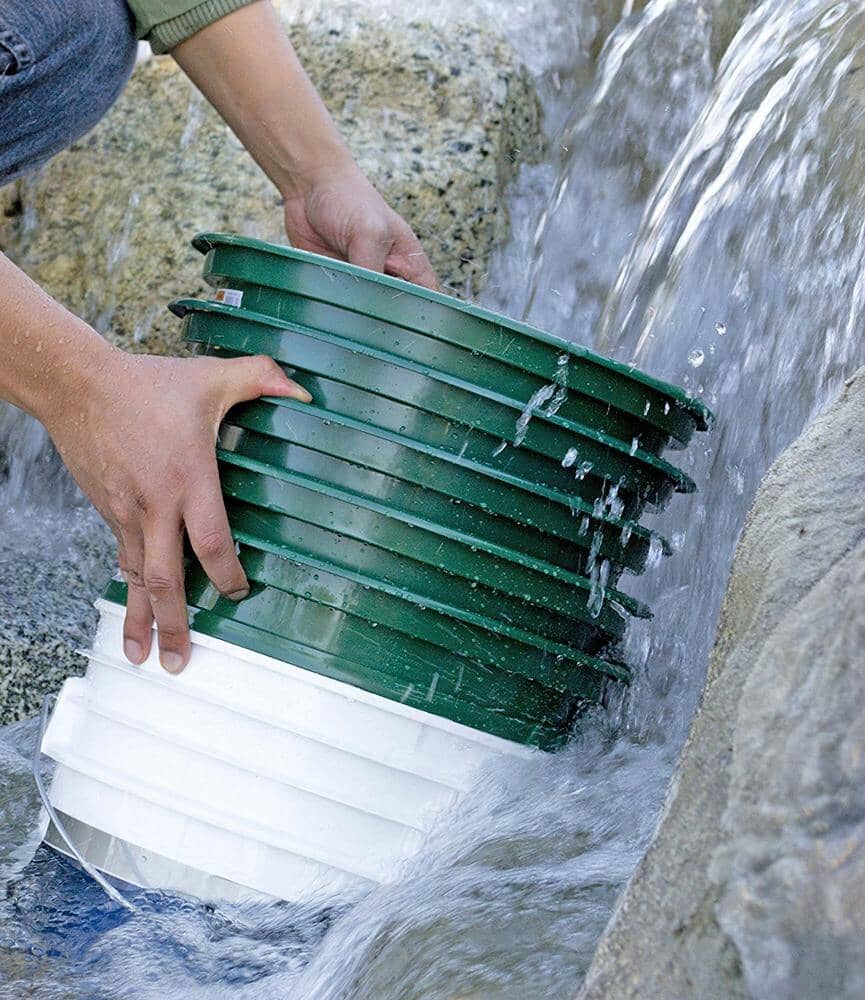 9 Piece Classifier Set and Collapsible Bucket with Stand