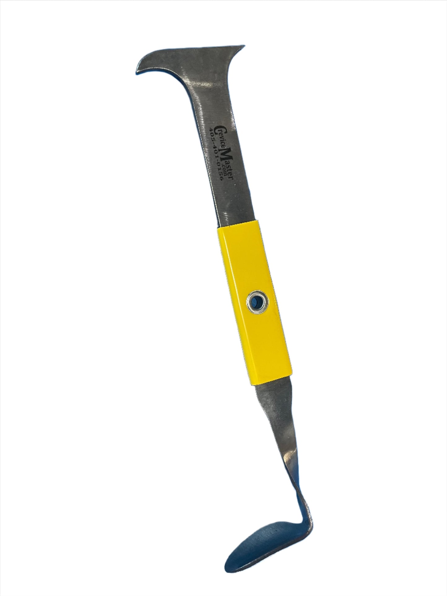 Crevice Tool Curved Pick with Spoon Type Tool and Comfort Handle for Gold Prospecting