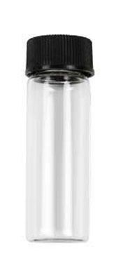 4 Gold Vials With 4 Vial Holder Storage and Protection Case - Various colors available.